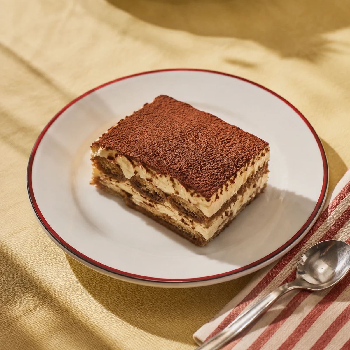 Nog één tiramisu — AI-conceptbeeld